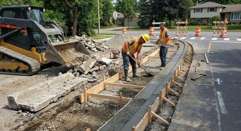 Concrete Curbing Installation in Honolulu, HI
