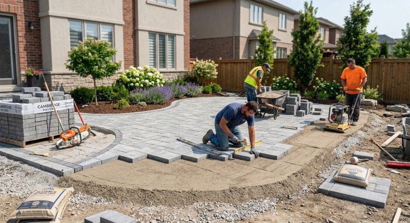 Garden Pavers Installation in Norwalk, CT