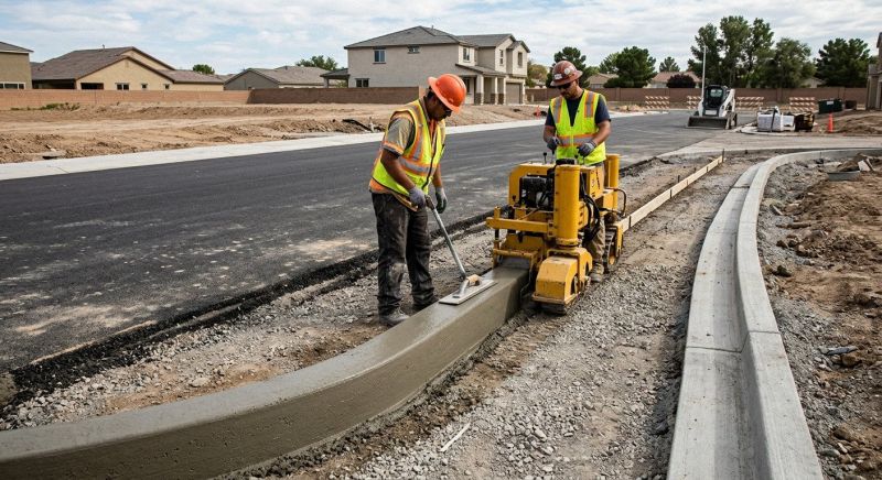 Cement Curbing Installation in Honolulu, HI